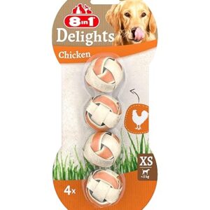 8in1 Snack Delights Chicken Balls for Dog 36g