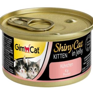 GimCat ShinyCat Kitten Chicken in Jelly 70g