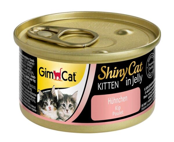GimCat ShinyCat Kitten Chicken in Jelly 70g