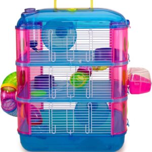 Arquivet Gran Canaria Cage Three Floor with Excercise Wheels