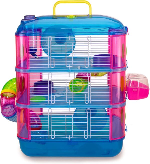 Arquivet Gran Canaria Cage Three Floor with Excercise Wheels