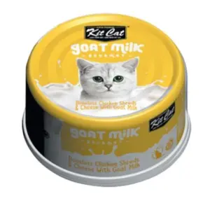 Kit Cat Boneless Chicken Shreds & Cheese With Goat Milk, 70g