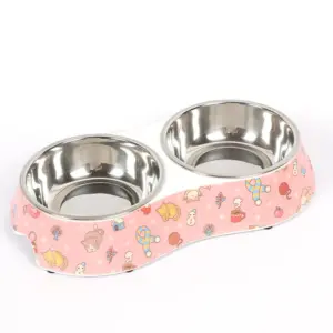 Double Bowl Food & Water for Cat & Dog