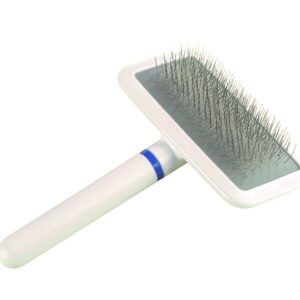 Bioline Comb Stainless Steel Needles Rectangle for Cat & Dog White Large