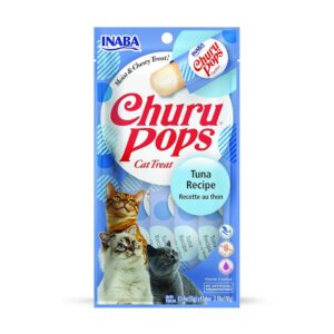 Inaba Churu Pops Tuna Cat Treat, 4 Sticks 60g