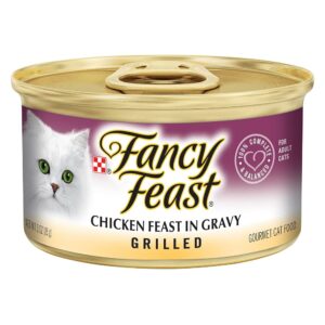 Fancy Feast Cat Grilled Chicken in Gravy 85g