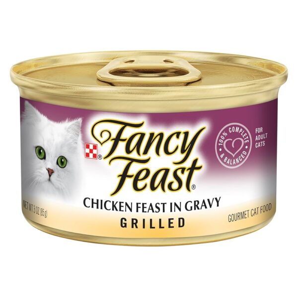Fancy Feast Cat Grilled Chicken in Gravy 85g