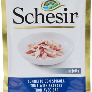 Schesir Tuna with Seabass in Jelly 85g