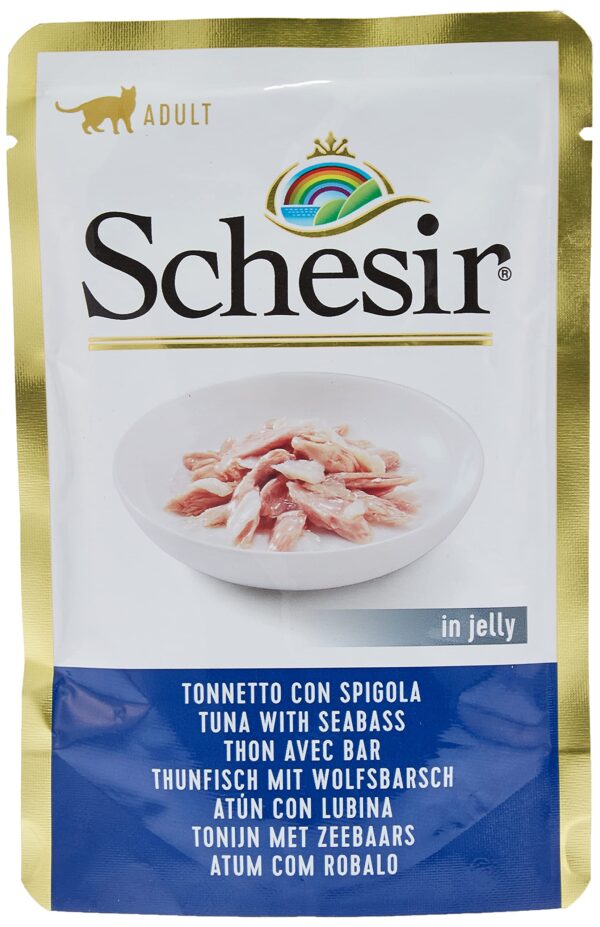 Schesir Tuna with Seabass in Jelly 85g