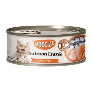Moochie Grain Free Tuna & Salmon Entree Adult Cat Wet Food 156 g