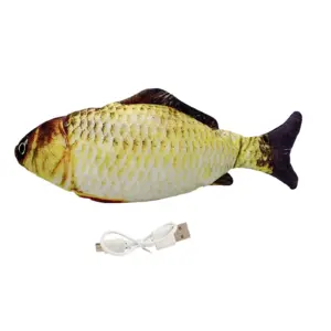 Interactive Toy Electric Gold Fish for Cat 30cm