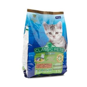 Classic Pets Ocean Fish & Milk Flavor Kitten Food 1.5kg