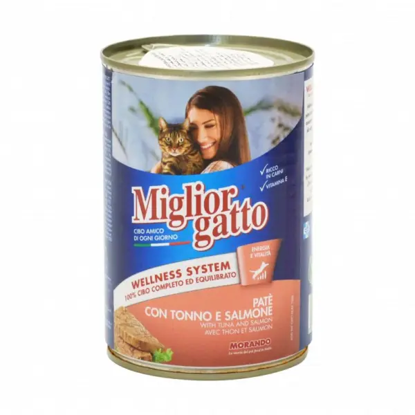 Miglior gatto with Tuna & salmon 400g
