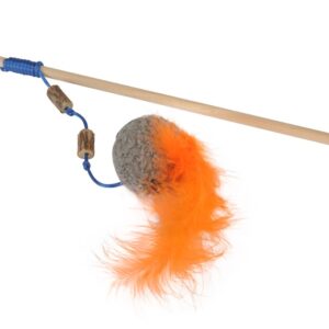 Camon Cat Toy-Fishing Rod with feather Ball