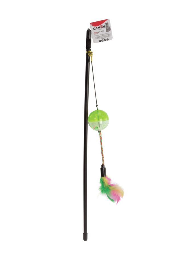 Camon Fishing Rod With Rattle Ball for Cats