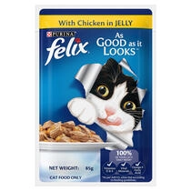 Purina Felix As Good As It Looks Sardine In Jelly 85g