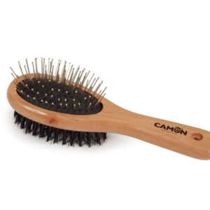 Camon Double Wooden Brush 17cm