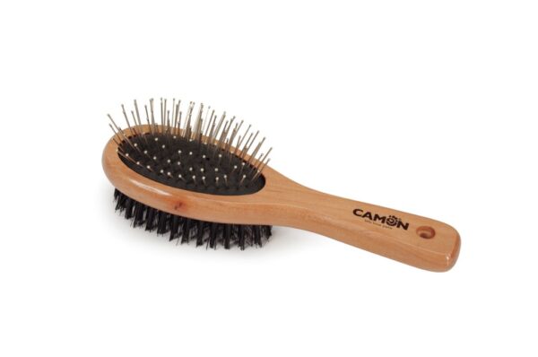 Camon Double Wooden Brush 17cm