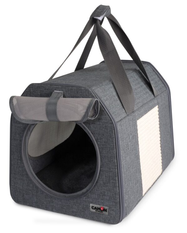 Camon Cat Carrier with Scratching Carpet 30*40*30 cm
