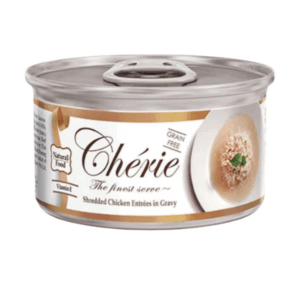 Cherie Sherdded Chicken Entrees in Gravy 80g