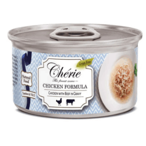 Cherie Chicken with Beef in Gravy 80g