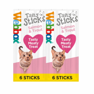 Webbox Uk Cat Treat Tasty Sticks Salmon & Trout 6*30 g