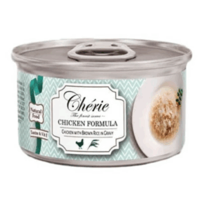 Cherie Chicken with Brown Rice in Gravy 80g