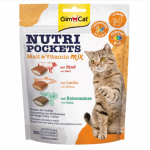 GimCat Nutri Pockets Malt & Vitamin Mix 150g