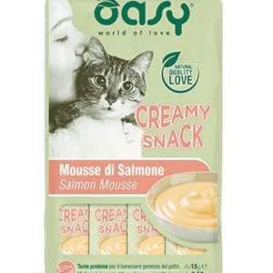 Oasy Cat Creamy Snack with Salmon 4*15g