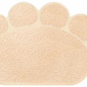 Paw-shaped Mat Beige 40-30cm