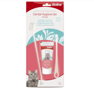 Bioline Dental Hygiene Set for Cats 50g