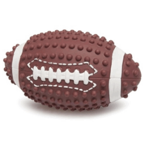 Camon Vinyl Rugby Ball Dog Toy
