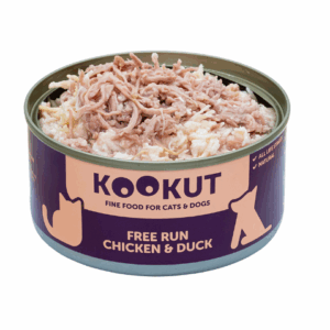 kookut Free Run Chicken with Duck Wet Food For All Ages 70g