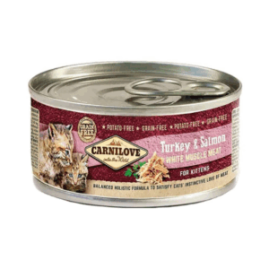 Carnilove Grain Free Turkey & Salmon Kitten Wet Food 100 g