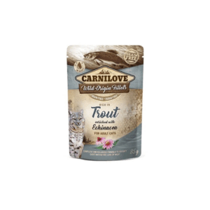 Carnilove Trout With Echinacea Adult Cat Wet Food 85g