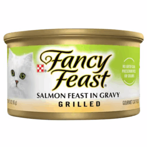 Fancy Feast Cat Grilled Salmon In Gravy 85g