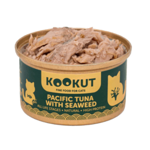 Kookut Cat Pacific Tuna & Seaweed Wet Food For All Ages 70g