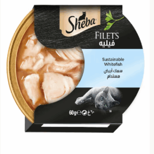 Sheba Filets Sustainable Whitefish 60g
