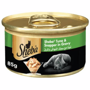 Sheba Tuna & Snapper in gravy 85g