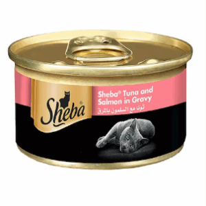 Sheba flaked Tuna Topped with Salmon 85g