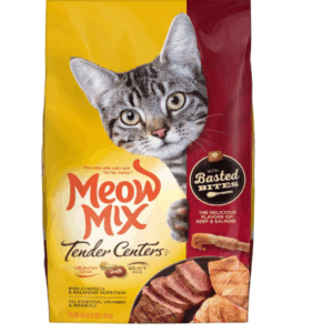 Meow Mix Tender Centers Basted Bites Beef & Salmon 1.36 Kg