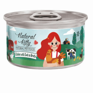 Natural Kitty Chicken with Duck in broth 80g
