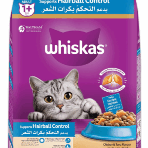 Whiskas Hairball Control Chicken & Tuna Flavor 1.1Kg