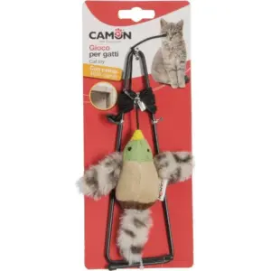 Camon Polyester Bird with Catnip for Door Jambs 20 cm