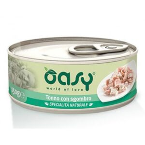 Oasy Tuna with Mackerel Adult Cat Wet Food 70g