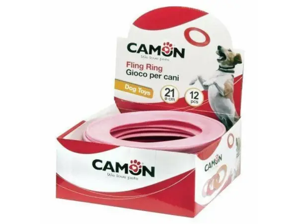 Camon Flying Rings Dog Toy