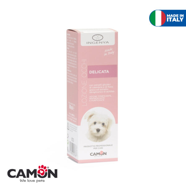 Camon Gentle Eye Lotion for the natural protection and cleansing of the eye contour For Dog 100ml
