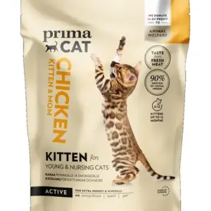 Prima Cat Kitten & Mom with Chicken 1.4kg