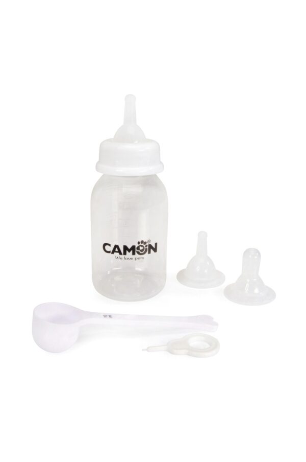 Camon Nursing kit with Measuring Spoon and Teat Piercing Needle For Cat & Dog