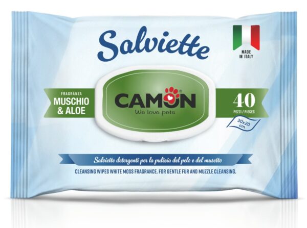 Camon Ylang- Ylang Cleaning Wipes, 40pcs